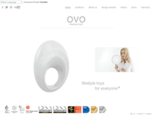 Tablet Screenshot of ovolifestyletoys.com